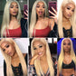LAPONDAI 613 Blonde 3 Bundles Human Hair Straight Hair (18 20 22) 8A Brazilian Body Wave Blonde Human Hair Bundle 100% Virgin Remy Hair 613 Bundles Human Hair Extensions (#613 Straight)