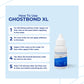 GHOSTBOND XL Hair Replacement Adhesive 1.3oz- Invisible Wig Bonding Glue: Water & Oil-Resistant, Non-Toxic, Light Hold for Secure and Natural-Looking Poly and Lace Hairpiece, Wigs & Toupee Systems