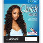 OUTRE Synthetic Hair Half Wig Quick Weave Ashani (1B)