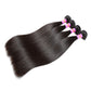 RN BEAUTY Brazilian Straight Virgin Hair 4 Bundles Deals Mink Unprocessed Remy Hair Good Cheap Weave Wefts Human Hair Extensions 50g/Piece 200Gram Natural Black Color 10 10 10 10 Inches