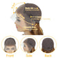 30 Inch Highlight Ombre Lace Front Wig Human Hair Pre Plucked 13x4 HD Transparent 4/27 Body Wave HD Lace Frontal Human Hair Wigs with Baby Hair 200 Density Honey Blonde Lace Front Wig Human Hair