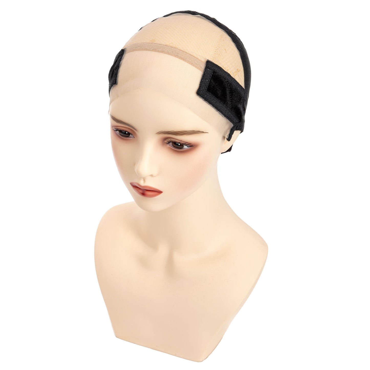 Wig Caps with Grip Band for Keeping Wigs in Place Wig Caps for Women Adjustable Wig Grip Cap Band Black Stocking Wig Caps Wide 13x4 HD Transparent Lace for Front Wig Cap for Wig Making