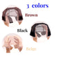 koskusder Lace Wig Caps for Women, Wig Caps with Grip Band for Keeping Wigs in Place, Glueless Wig Grip Cap with 4x5 Transparent Lace Wig Caps, Non-Slip Adjustable Elastic Headband (1pcs-brown)