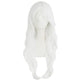 MapofBeauty 70 cm/ 28 inch Cosplay Curly Anime costume Fashion Wig (White)