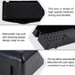 Gusnilo Nail Tool Sterilizer Box Plastic Disinfectant Container Barbicide Disinfectant Tray for Nail Tools, Tweezers, Hair Salon, Spa and Trimmer Manicure Equipment (Clear Lid, black)