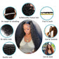 Borchan Water Wave Bundles 26 28 30 Inch Brazilian Water Curly 3 Bundles Human Hair for Black Women Hair Extensions Natural Black Color