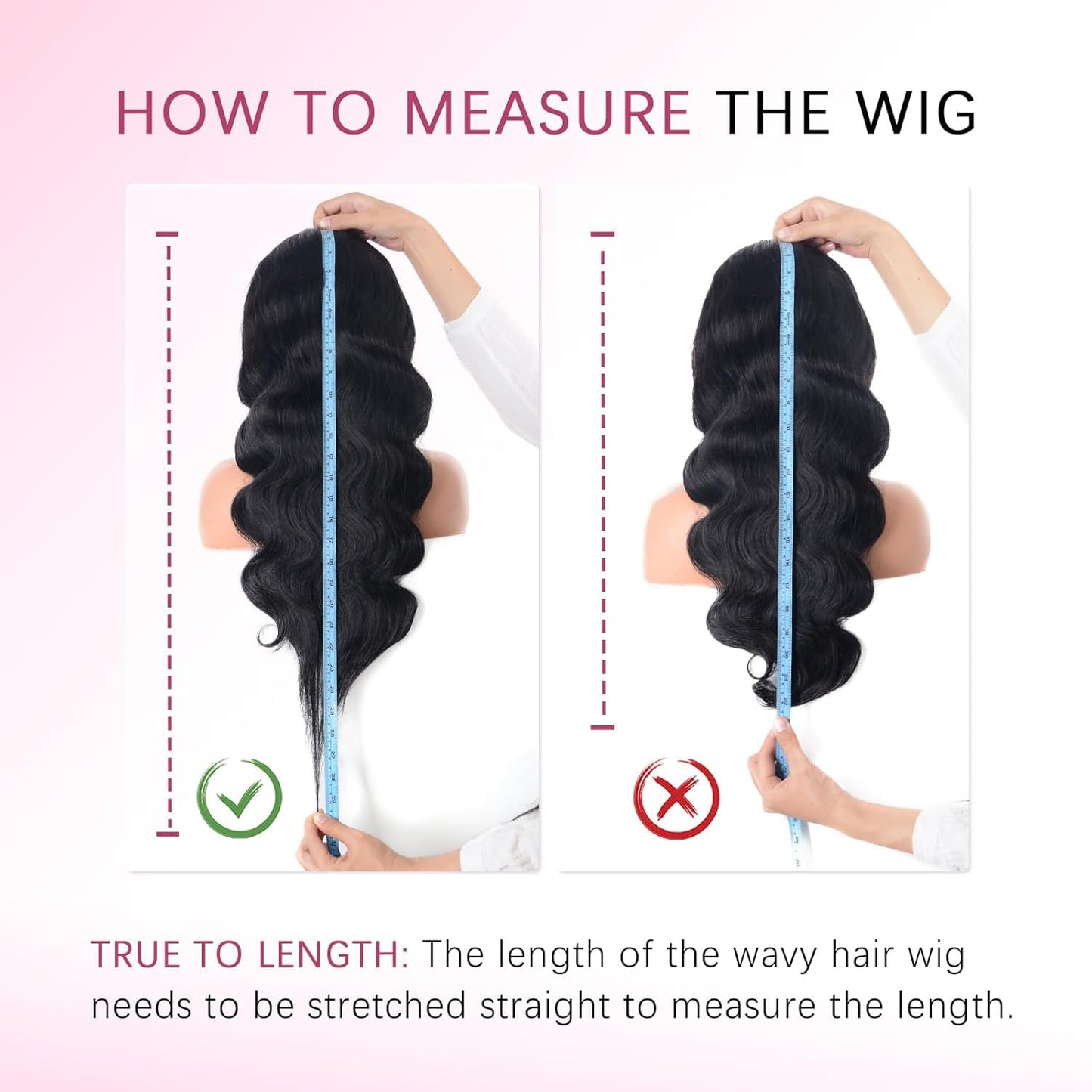 olimaruly Headband Wig Human Hair 18 inch Body Wave Ombre None Lace Front Wig Highlight Machine Made for Black Women 150% Density