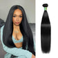 AnJudyReid Straight Bundles Human Hair Bundles Straight 1 Bundle 20 Inch Single Bundle Brazilian Virgin Straight Hair Straight Bundles Human Hair Bundles For Black Woman