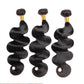 MDL Human Hair Bundles Body Wave Bundles Human Hair 22 22 22 Inch 100% Unprocessed Brazilian Virgin Hair Body Wave 3 Bundles Human Hair Extensions for Black Women Natural Color(22 22 22 Inch)