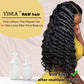 YISEA 16A Loose Deep Wave Bundles Human Hair (24 22 20 inches) Virgin Human Hair Bundles 100% Unprocessed Loose Deep Wavy 3 Bundles Thick Brazilian Remy Hair for Women Natural Color