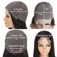 GzorOuzr 5X5 Deep Wave Lace Closure Wigs Human Hair Real Unprocessed Virgin Hair Human Hair With Baby Hair Glueless Wig for Women Brazilian Remy Human Hair Wig 18 Inch
