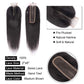 2x6 HD Lace Closure Straight Lace Closure Pre Plucked Single Knot Kim K Long Deep Parting 0.10mm Ultra-thin Invisible Swiss 130% Density Virgin Human Hair Natural Black(18 Inch)