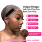 Labhairs Lace-MAX Wig Grip Cap for Women - Non Slip, Adjustable Wig Caps Holds Glueless Wigs Securely in Place, Reusable HD Lace Cap with Headband for Lace Front Wigs, One Size Fits All (Brown)