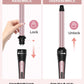 6 in 1 Curling Iron, 3 Barrel Curling Iron Set with Curling Brush (1.5inch) and 5 Interchangeable Ceramic Curling Wand(0.35"-1.25"), 2 Temp Heating Setting, Contain Comb & Protective Glove & 2 Clips