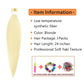 Blonde Braiding Hair Pre Stretched 3 Packs 24 Inch Pre-stretched Braiding Hair Soft Yaki Texture, Hot Water Setting Hair Extensions for Braids Bleached (24in,#613)