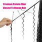Boho Crochet Braids Pure Protein Fiber Close to Human Hair 18 Inch Goddess Box Braids with Soft Curls Bohemian Braids Crochet Hair for Black Women (18Inch #2)