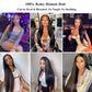 2x6 HD Lace Closure Straight Lace Closure Pre Plucked Single Knot Kim K Long Deep Parting 0.10mm Ultra-thin Invisible Swiss 130% Density Virgin Human Hair Natural Black(18 Inch)