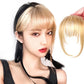 Bangs, Invisible Bangs, Natural Fiber Bangs, Full Cover Hairpiece, Linen Fake Bangs, 3D Air Bangs, Clip in Top Hair Bangs