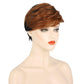 FCHW Short Ombre Hair Wigs For Black Women African American Women Wigs Synthetic Short Wigs For Black Women