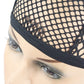 YANTAISIYU 1 Piece Wig Cap Black Stretchable Crochet Wig Cap with 4 Hair Clips Mesh Braided Wig Cap for Making Wig