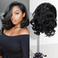 FASCARA Body Wave Wigs Human Hair 13x4 Lace Front Wigs 180% Density HD Transparent Lace Frontal Wigs Human Hair Pre Plucked with baby hair Glueless Short Wigs for Women Wigs 14 Inch