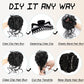 MSMUSAS Messy Bun Hair Piece Claw Clip Curly Wavy Hair Buns Tousled Updo Hair Buns Extensions Scrunchie Long Beard Clip Claw in Bun Hair pieces for Women(Grey Mix White)