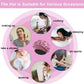4PCS Silk Satin Bonnets for Black Women & Men - Elastic Wide Band Hair Wrap Cap for Curly Hair - Shower Cap for Sleeping (Black & Bean Paste Pink & Purple & Brown)