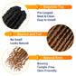 6 Packs Goddess Locs Crochet Hair, 18 Inch Straight Faux Locs Crochet Braids, Pre-Looped Curly Soft Synthetic Ombre Braiding Hair Extensions for Black Women(18 Inch, 6 Packs, 1B/27#)