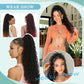 SuCoo Drawstring Ponytail Extension for Women Curly Ponytail Extension Synthetic Hair Natural Wavy Hair Pieces for Daily Use (MT1B/BUG,28inch, 160g)