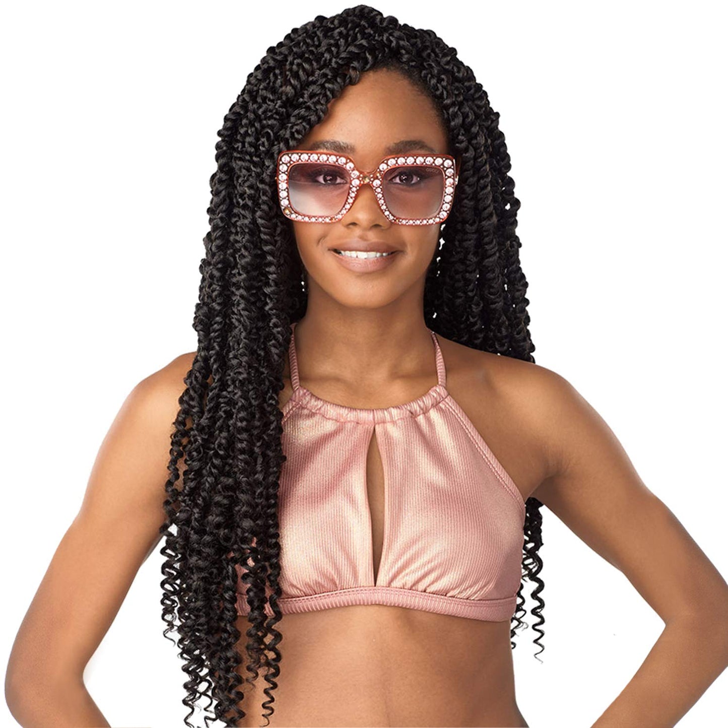 MULTI PACK DEALS! Sensationnel Crochet Braids Lulutress Passion Twist 24" (1-PACK, 1B)