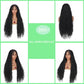 URUNIK Boho Knotless Braided Wigs for Black Women Bohemian Box Braided Wigs With Baby Hair Synthetic Boho Braid Lace Front Wig Natural Black(Natural Black, 13x6 Boho Braided Wig 36 Inch)