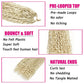 Boho Crochet Braids Pure Protein Fiber Close to Human Hair 24 Inch Goddess Box Braid with Soft Curls Bohemian Braids Crochet Hair for Black Women (24Inch,613)