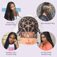 Suntefic Braided Wig Cap With Baby Hair Crochet Wig Cap For Crochet Braids Hair Glueless Double Full Hd Lace Wig Caps For Black Women (Black, 79 Knots New)