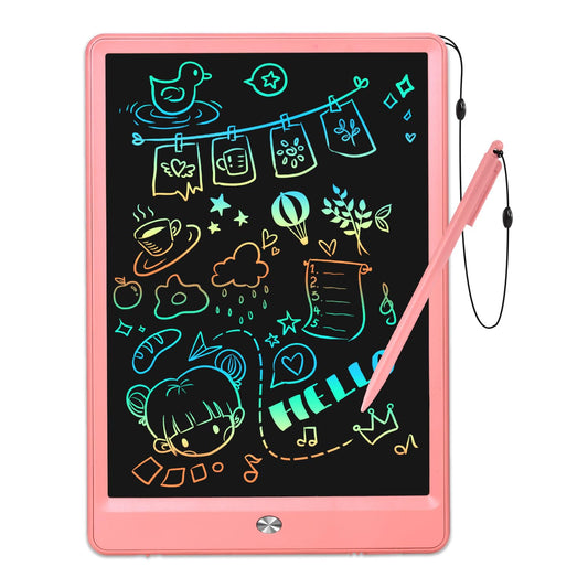 EooCoo Toys for Ages 3-6, Drawing Board, 10 Inch LCD Writing Tablet, Electronic Drawing Tablet, Girl Birthday Gift, Kids Toys, Drawing Pad Girls Toys, Kids Travel Essential
