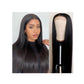 Generic Long Straight Lace Frontal Wigs for Women Pre Plucked Natural Hairline Baby Hair Lace Front Wigs HD Transparent Lace Front Wig, 26 Inch, Black