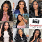 4x4 Lace Closure Body Wave Lace Closure Human Hair 14 Inch Free Part Lace Closure 100% Unprocessed Brazilian Virgin Human Hair Extensions 150% Density Remy Human Hair Pre Plucked Natural Black