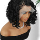 Fancy Hair Loose Curly Braided Wig HD 13X4 Lace Front Wig with Baby Hair Pre Plucked Box Braids Glueless Side Part Wig for Black Women