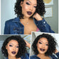 Fancy Hair Loose Curly Braided Wig HD 13X4 Lace Front Wig with Baby Hair Pre Plucked Box Braids Glueless Side Part Wig for Black Women