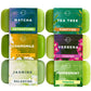 O NATURALS 100% Natural Bar Soap - Gift Set - Organic Ingredients & Essential Oils - Spa Gifts for Women & Men, Body Wash & Face Soap - 6PC Green Tea Soap Collection