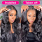 BVWCBJ 28 Inch 5x5 HD Lace Closure Wigs Human Hair Wear and Go Glueless Wigs Human Hair Pre Plucked Pre Cut 180% Density Body Wave Lace Front Wigs Human Hair for Women