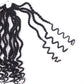 8 Inch Kids Crochet Hair Wavy Senegalese Twist Crochet Hair Color 2 8 Packs Short Bob Pre Looped Crotchet Braids with Culy Ends for Little Girls (8 Inch,2)