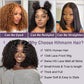 Hihmarm Curly Bob Wig Human Hair 13x6 HD Transparent Lace Kinky Curly Front Wigs Human Hair Pre Plucked Short Bob Wigs for Black Women Glueless Wig 180 Density Natural Black 12 Inch