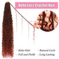 Soft Boho Locs Crochet Hair for Black Women-30 Inch 8 Packs Goddess Faux Locs Crochet Human Hair Feeling Pre Looped with Curly Ends (T350, 30 Inch(Pack of 8))