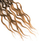 Faux Locs Crochet Hair 24Inch Goddess Locs Crochet Hair, 6Packs Crochet Locs Soft Locs Curly Ends Boho Faux Locs Synthetic Locs Crochet Hair Crochet Braids for Black Women Human Hair(1B/4/30, 24'')
