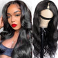 Atikual Body Wave V Part Wig Short Brazilian Virgin Human Hair Wigs For Black Women Glueless Clip In Half Wig Upgrade U Part Wigs Beginner Friendly No Sew In No Glue 16inch
