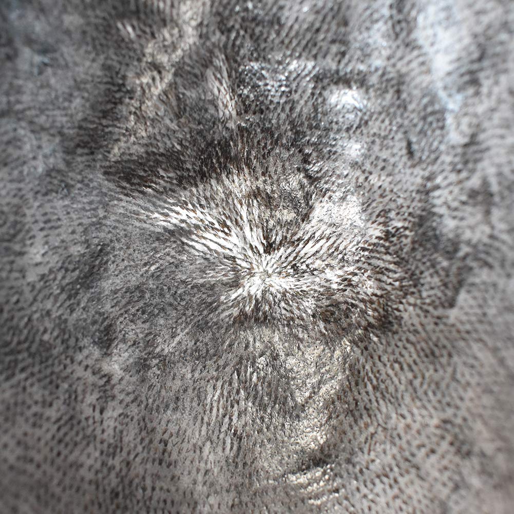 Man Weave Hair Unit for Black Men Curly Afro Brazilian Hair Replacement System Wig for American African Black Men Full Poly Skin All PU Injected Wave Hairpiece (1B# Off Black, 6MM Afro Wave)