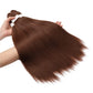 Ubeleco Brown Braiding Hair Pre Stretched 20 Inch 8 Packs Color 30 Braiding Hair Auburn Soft Yaki Texture, No Itch, Hot Water Setting Synthetic Hair Extensions For Braids(20in,30#)