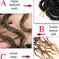 Faux Locs Crochet Hair 24Inch Goddess Locs Crochet Hair, 6Packs Crochet Locs Soft Locs Curly Ends Boho Faux Locs Synthetic Locs Crochet Hair Crochet Braids for Black Women Human Hair(1B/4/30, 24'')