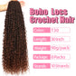Soft Boho Locs Crochet Hair for Black Women-30 Inch 8 Packs Goddess Faux Locs Crochet Human Hair Feeling Pre Looped with Curly Ends(T30, 30 Inch(Pack of 8))