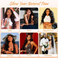 YetFree 13x6 Lace Front Wigs Human Hair 200 Density Body Wave Lace Front Wigs Human Hair HD Lace Frontal Wig Human Hair Pre Plucked with Baby Hair Brazilian Virgin Wigs for Women 34 Inch